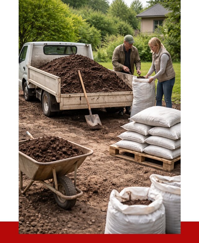 Перегной в мешках с доставкой в Воронеже от 2363 р. | ПРОНЕРУДВрн