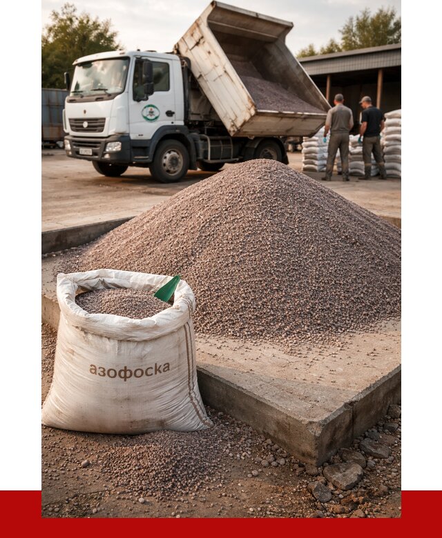 Купить азофоска в Воронеже с доставкой от 1289 р. за куб | ПРОНЕРУДВрн