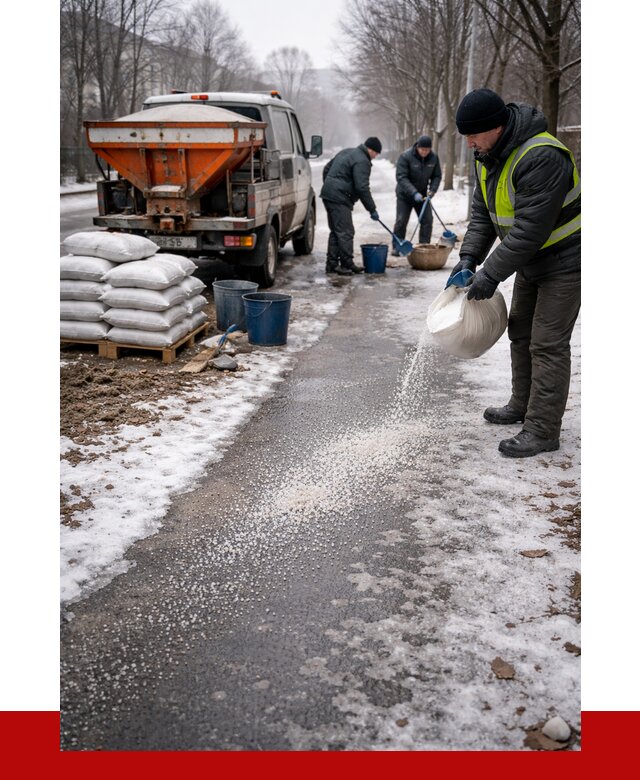 Реагент против гололеда в Воронеже с доставкой от 4833 р. | ПРОНЕРУДВрн