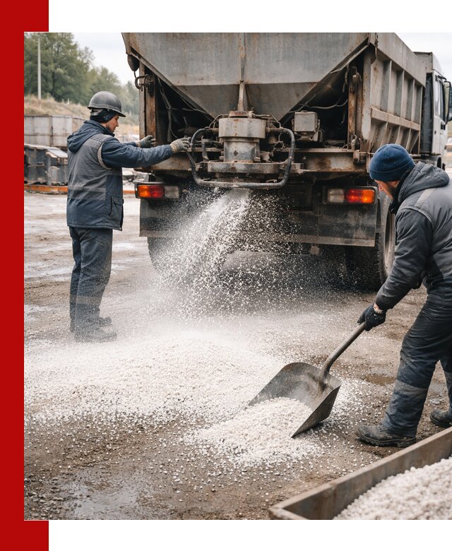 Доставка и продажа хлористого кальция в Воронеже