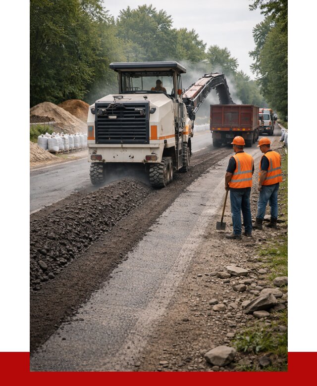 Фрезерованный асфальт в Воронеже от 2363 р./куб. | ПРОНЕРУДВрн