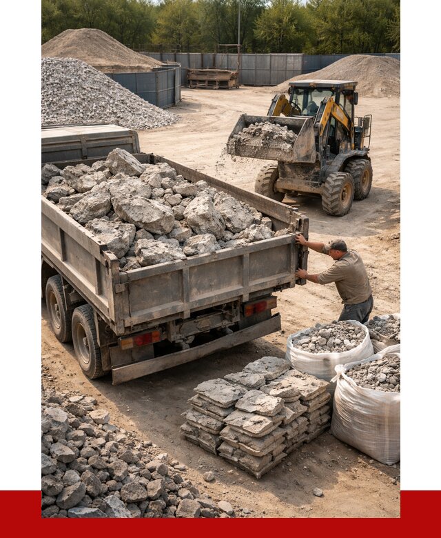 Купить бой бетона с доставкой в Воронеже от 5156 р. | ПРОНЕРУДВрн