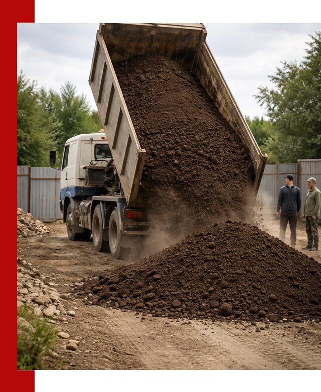 Доставка самосвалом 10 кубов в Воронеже быстро и надёжно