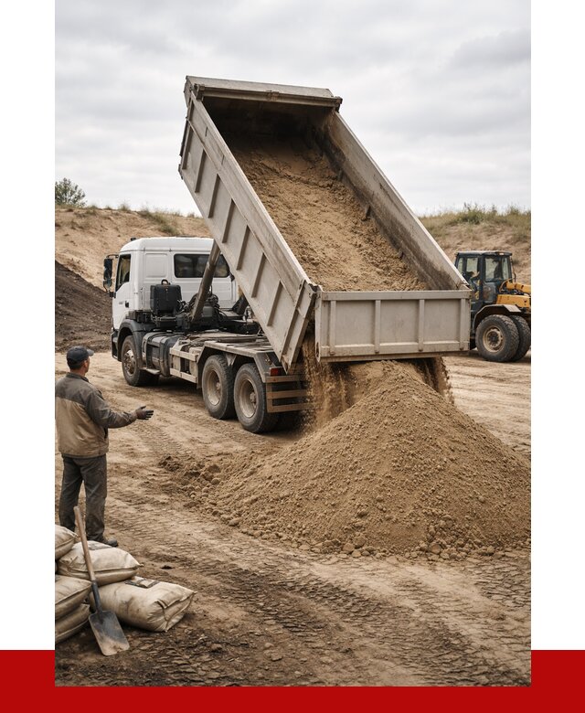 Доставка самосвалом 20 кубов в Воронеже от 8056 р. | ПРОНЕРУДВрн