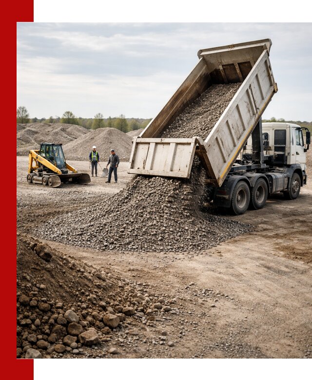 Доставка самосвалом 25 м³ в Воронеже быстро и надежно