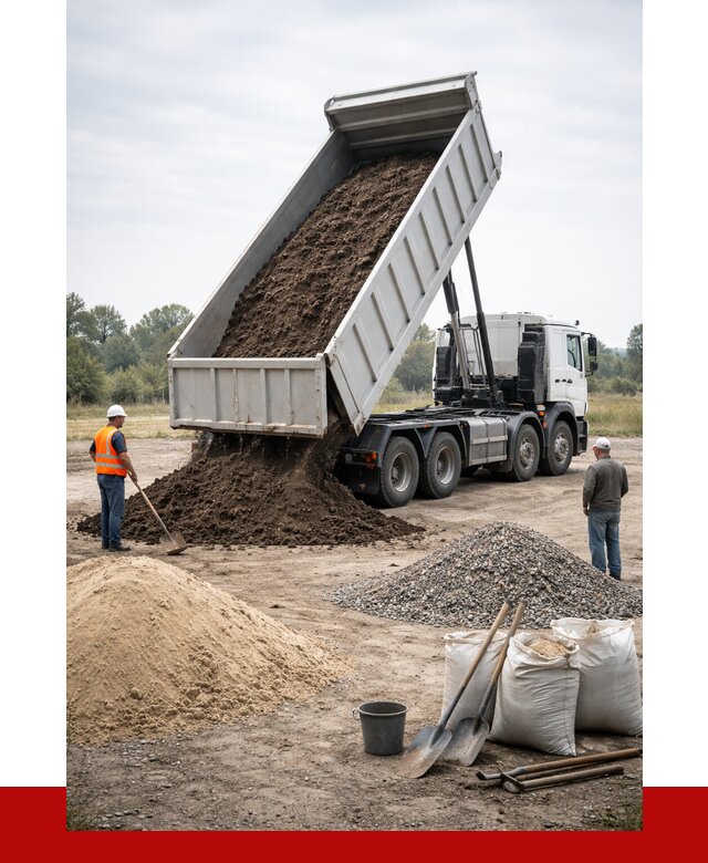 Доставка самосвалом 30 кубов в Воронеже от 9130 р. | ПРОНЕРУДВрн