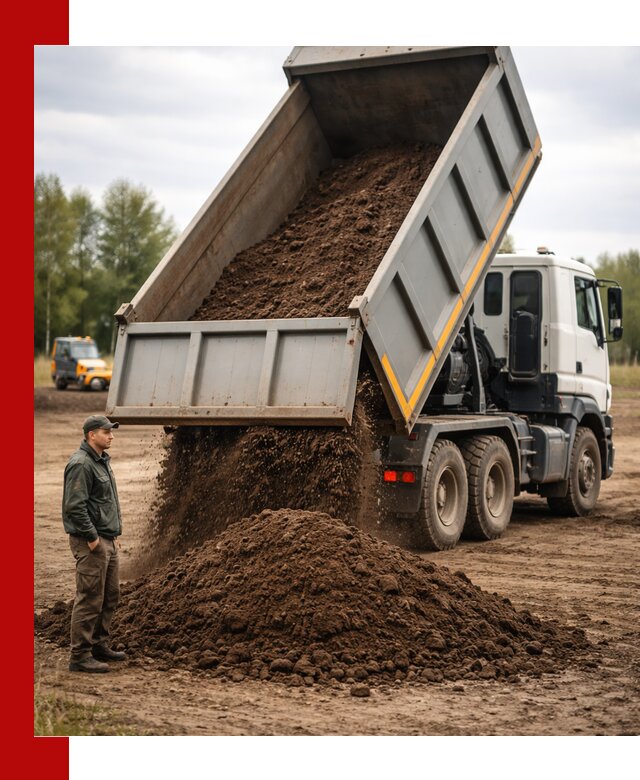 Аренда самосвала с водителем в Воронеже для сыпучих грузов и навоза