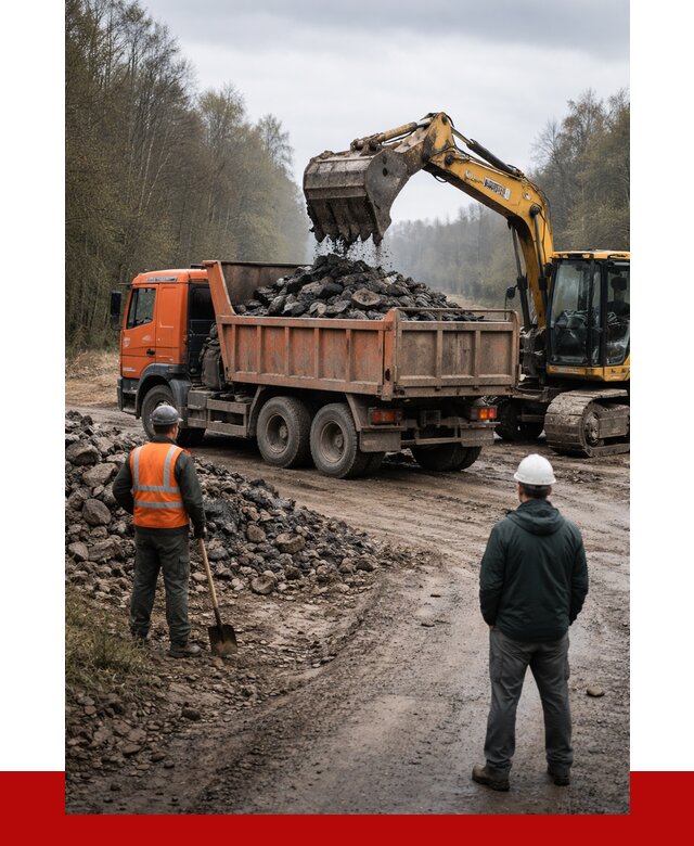 Вывоз асфальта в Воронеже от 4833 р. самосвалом ПРОНЕРУДВрн