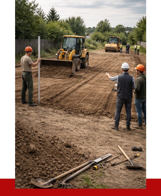 Планировка участка грунтом в Воронеже от 4833 р ПРОНЕРУДВрн