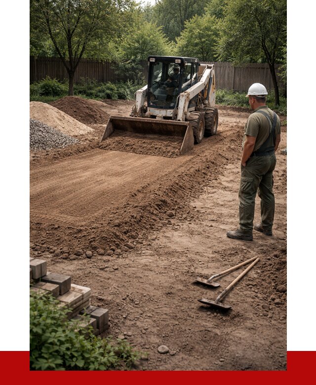 Выравнивание участка под ключ в Воронеже от 3759 р. | ПРОНЕРУДВрн